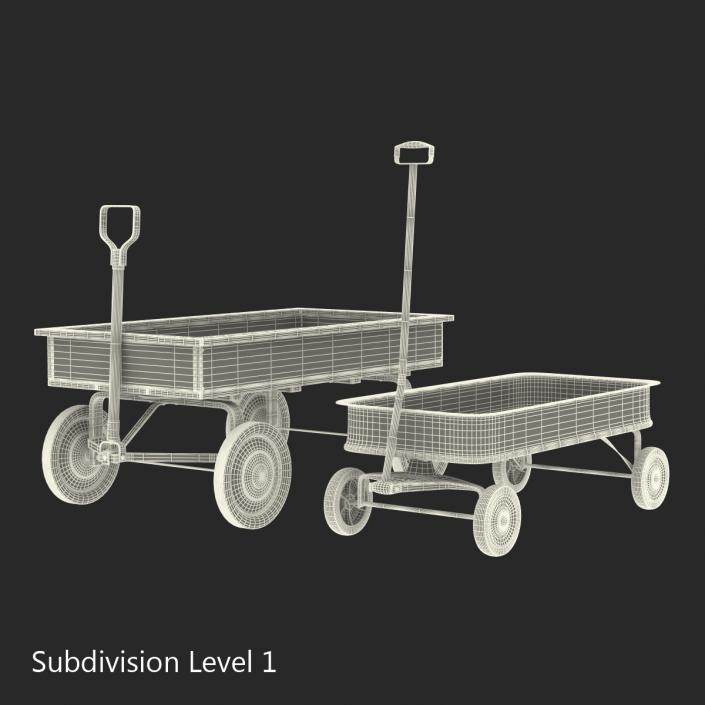 Childs Wagons 3D Models Collection 3D model