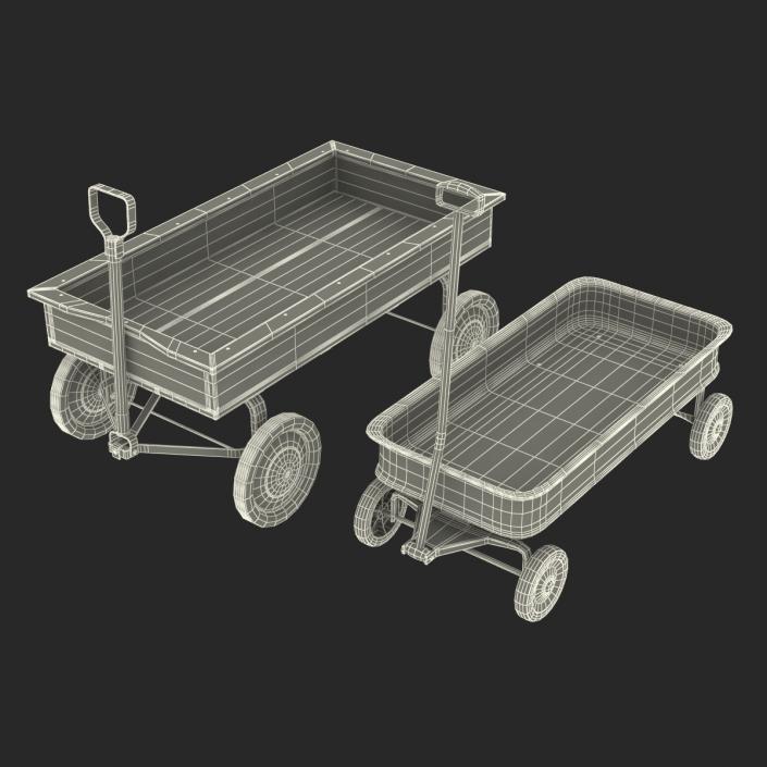 Childs Wagons 3D Models Collection 3D model