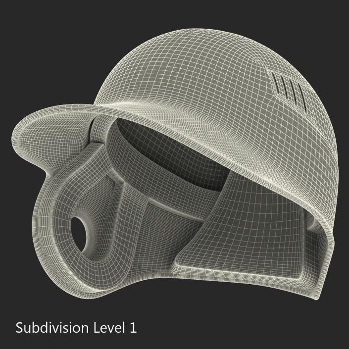 3D Batting Helmet 2