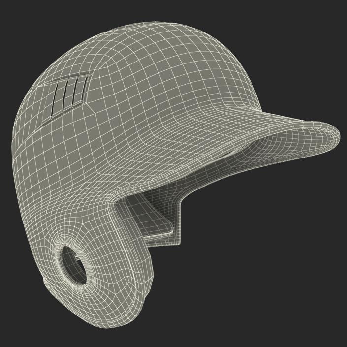 3D Batting Helmet 2