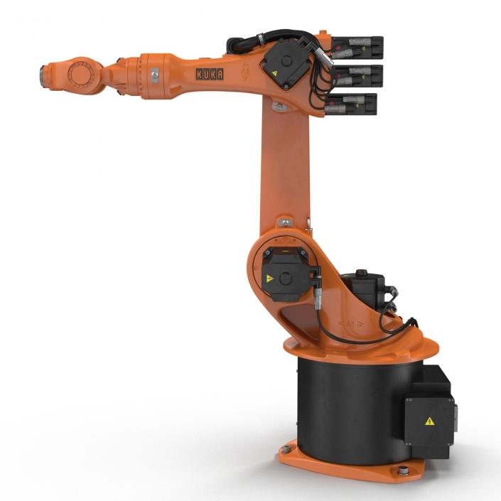 3D Kuka Robot KR 16-3 model