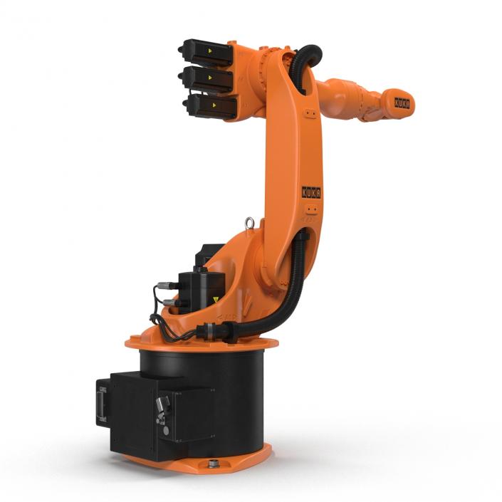 3D Kuka Robot KR 16-3 model