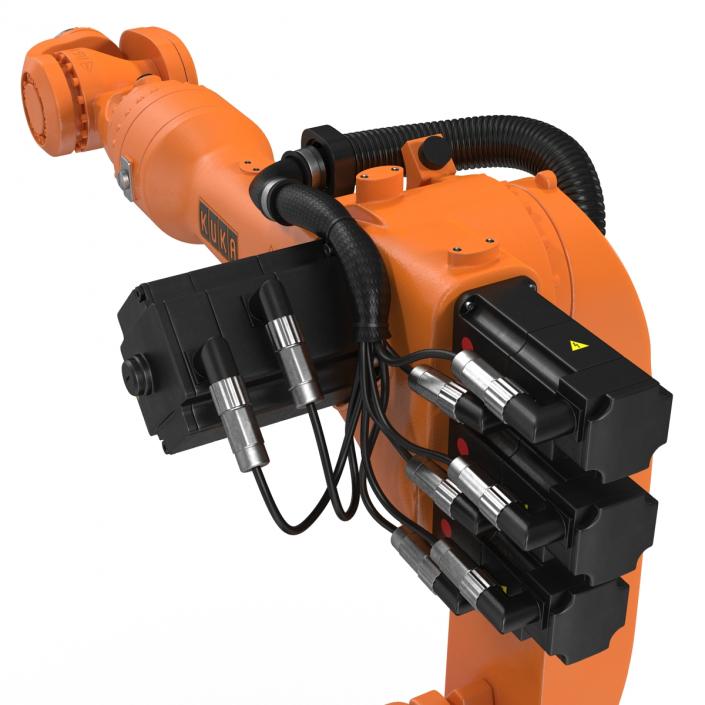 3D Kuka Robot KR 16-3 model