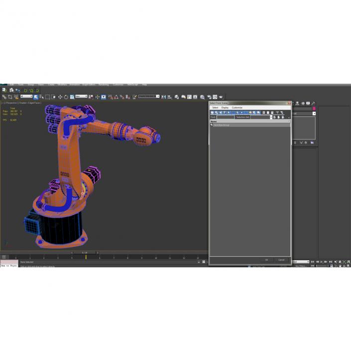 3D Kuka Robot KR 16-3 model