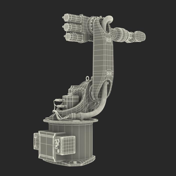 3D Kuka Robot KR 16-3 model