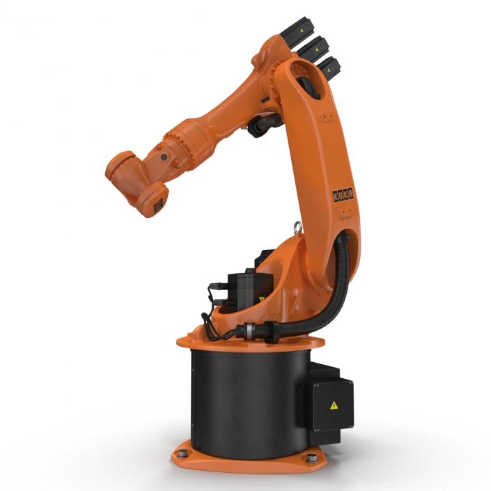 3D model Kuka Robot KR 16-3 Rigged