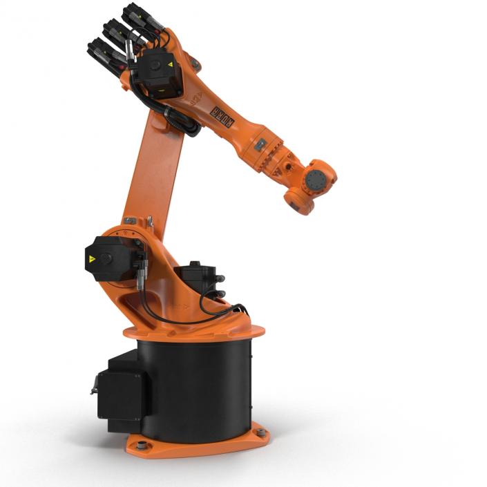 3D model Kuka Robot KR 16-3 Rigged