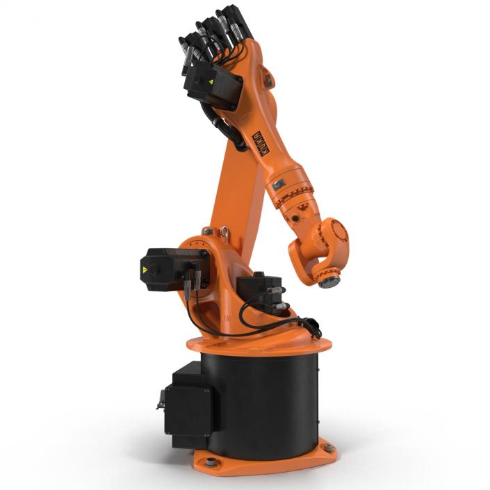 3D model Kuka Robot KR 16-3 Rigged