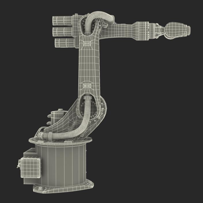 3D model Kuka Robot KR 16-3 Rigged