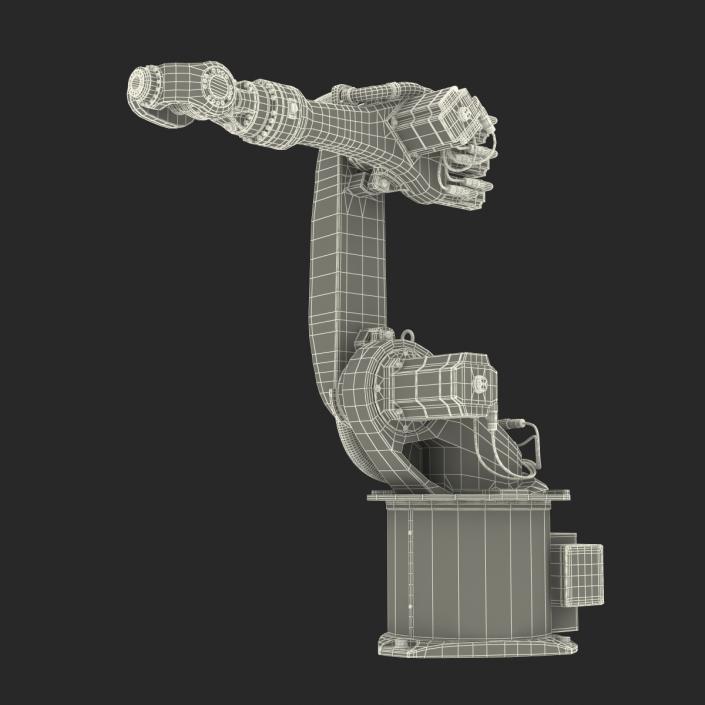 3D model Kuka Robot KR 16-3 Rigged