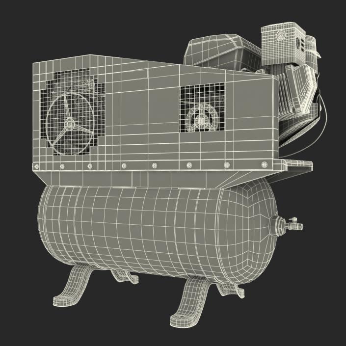 Air Compressor Abac 3D model