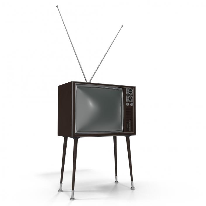 3D model Retro TV 4