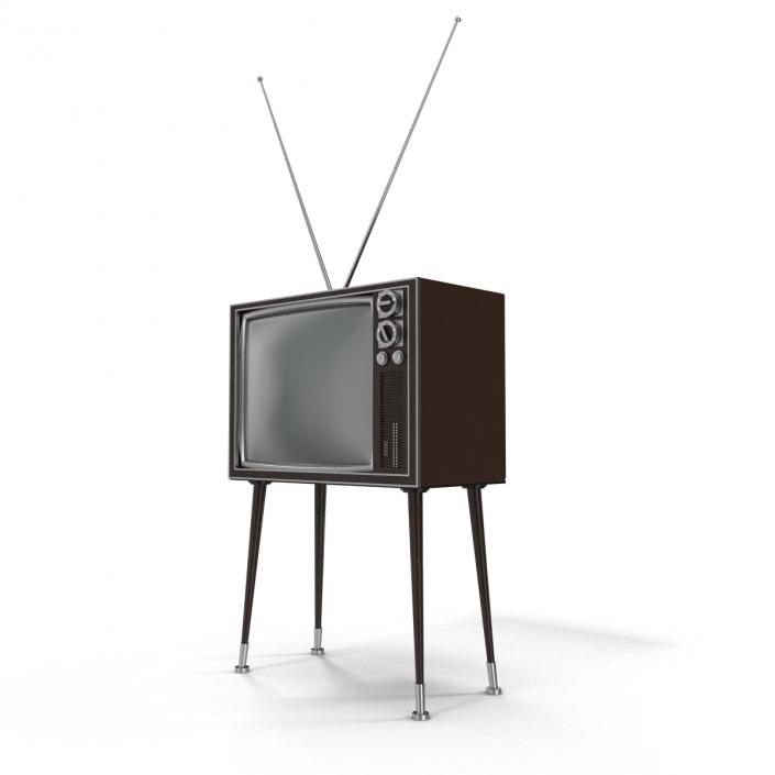 3D model Retro TV 4