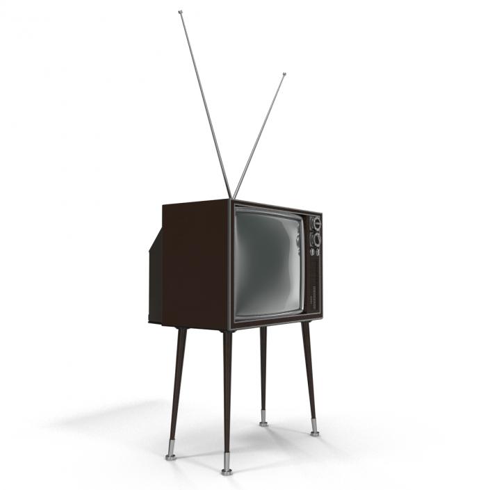 3D model Retro TV 4