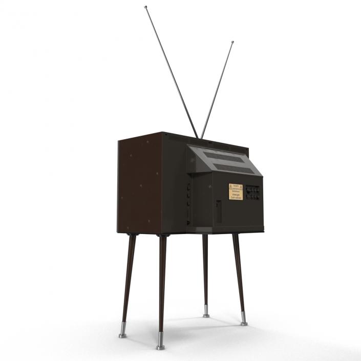 3D model Retro TV 4