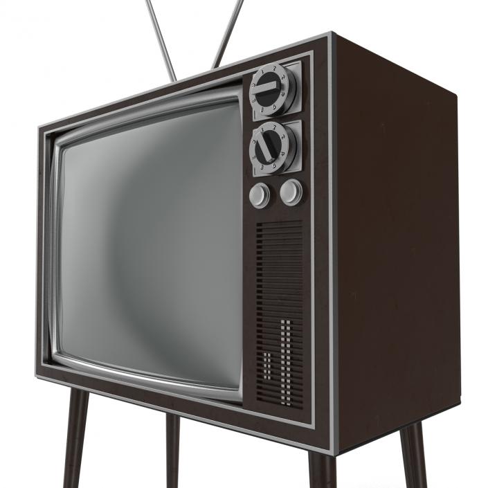 3D model Retro TV 4