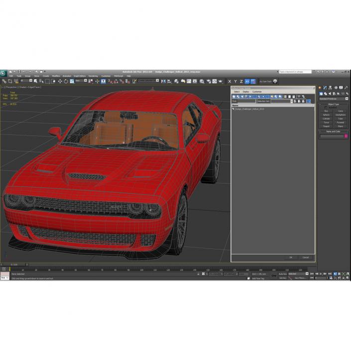 Dodge Challenger Hellcat 2015 3D model