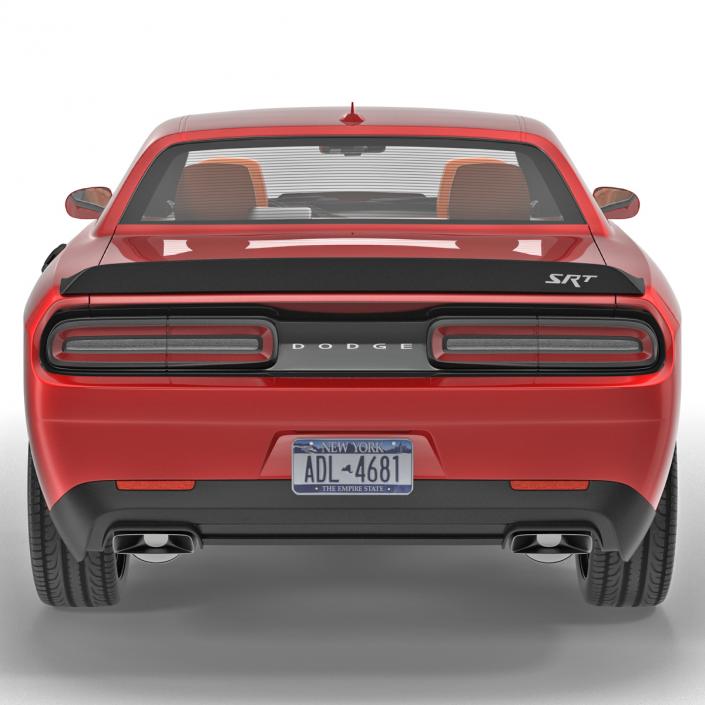 Dodge Challenger Hellcat 2015 3D model