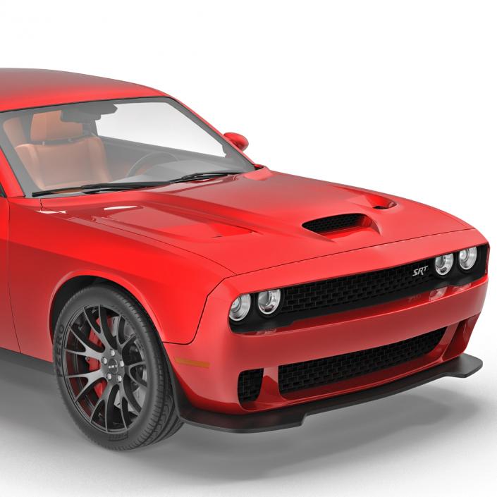 Dodge Challenger Hellcat 2015 3D model