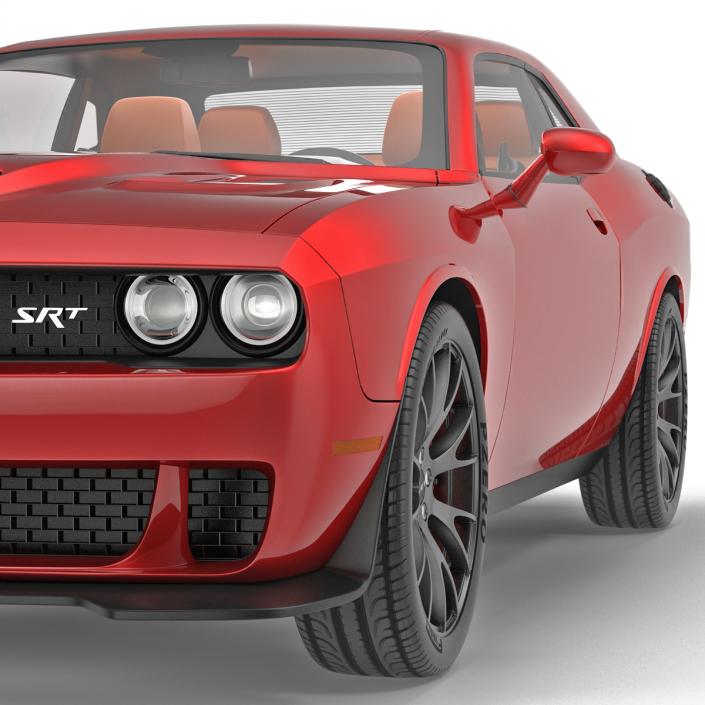 Dodge Challenger Hellcat 2015 3D model