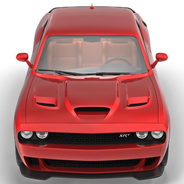 Dodge Challenger Hellcat 2015 3D model