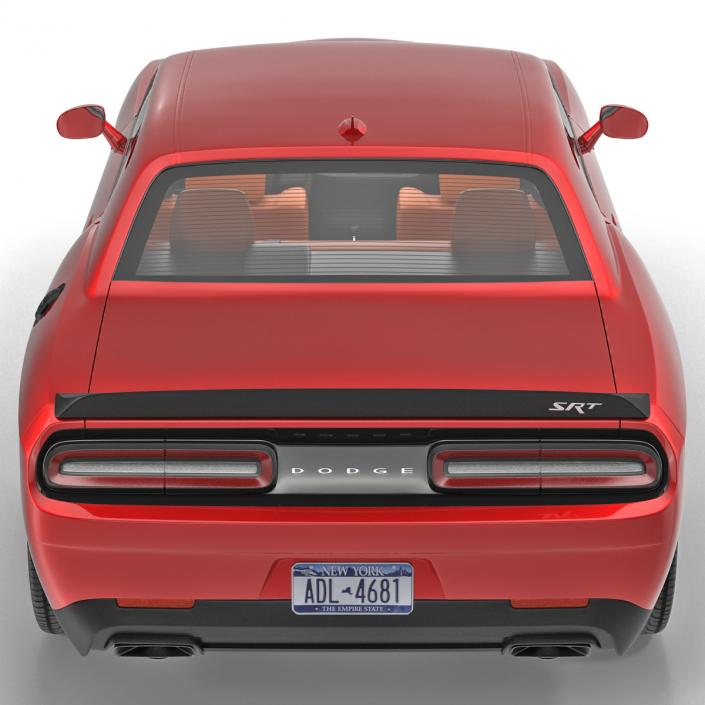 Dodge Challenger Hellcat 2015 3D model