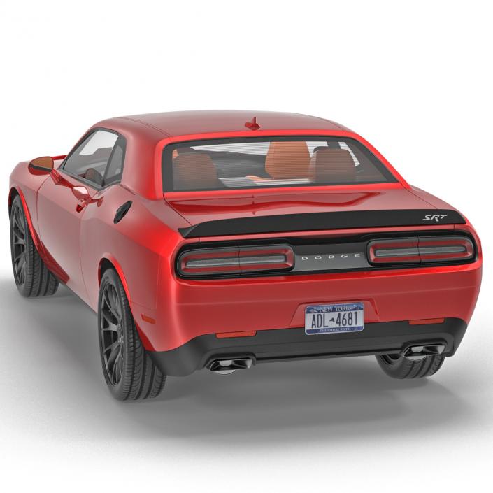 Dodge Challenger Hellcat 2015 3D model