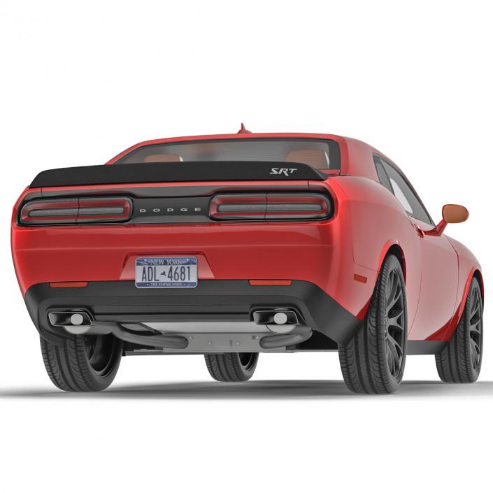 Dodge Challenger Hellcat 2015 3D model