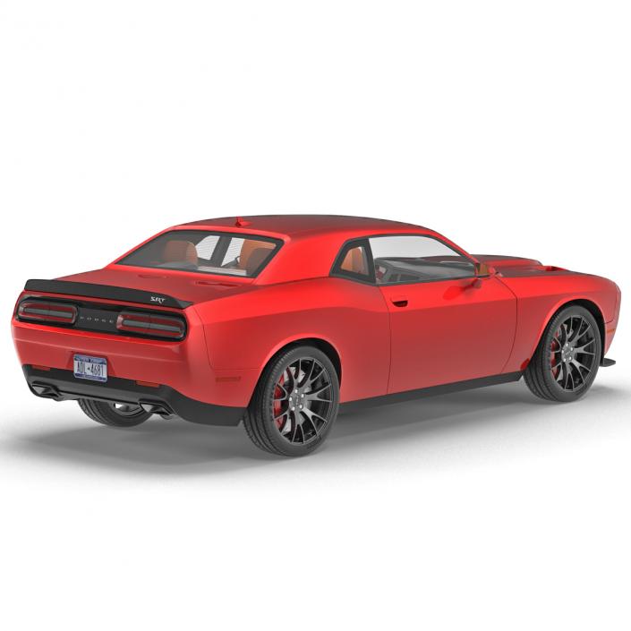 Dodge Challenger Hellcat 2015 3D model