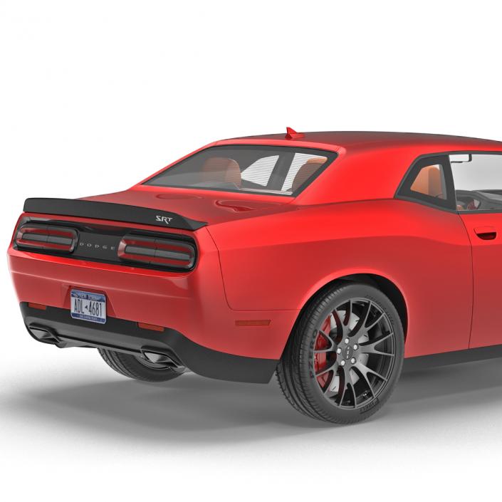 Dodge Challenger Hellcat 2015 3D model