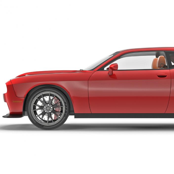 Dodge Challenger Hellcat 2015 3D model