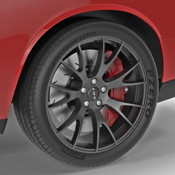 Dodge Challenger Hellcat 2015 3D model