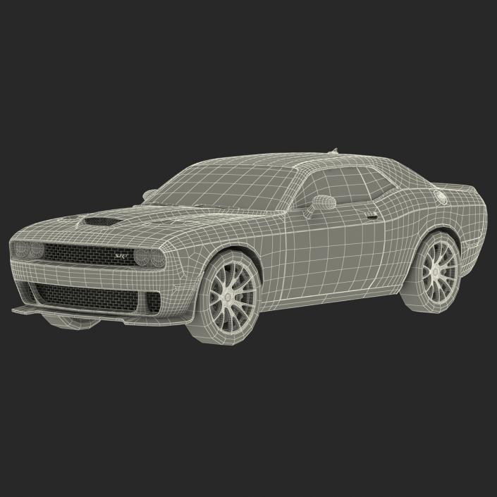 Dodge Challenger Hellcat 2015 3D model