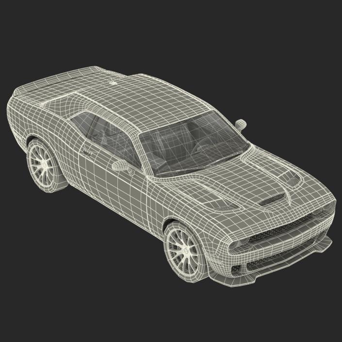 Dodge Challenger Hellcat 2015 3D model