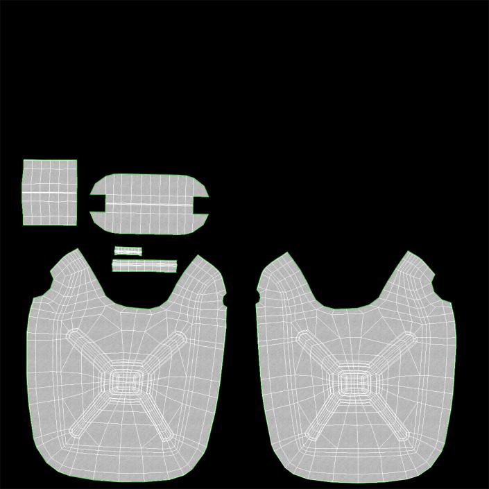 Plastic Petrol Tank 3D model