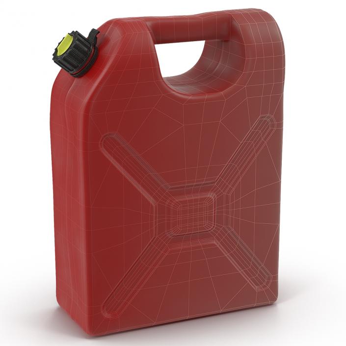 Plastic Petrol Tank 3D model