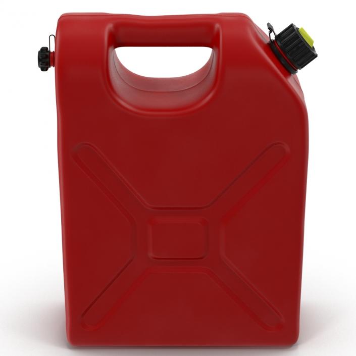 Plastic Petrol Tank 3D model