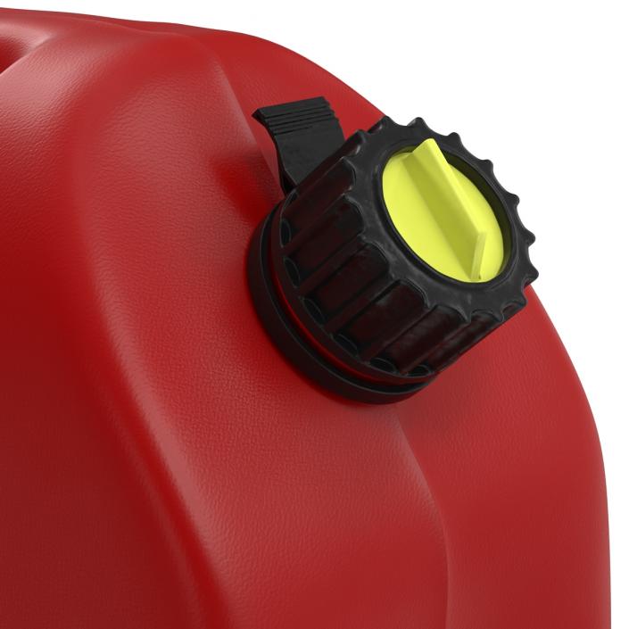 Plastic Petrol Tank 3D model