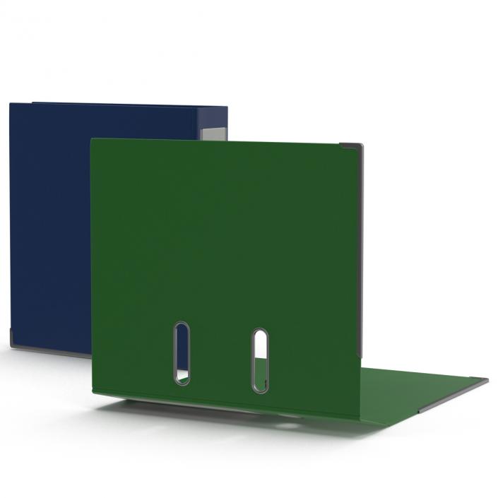 3D Ring Binders 3D Models Set 2 model