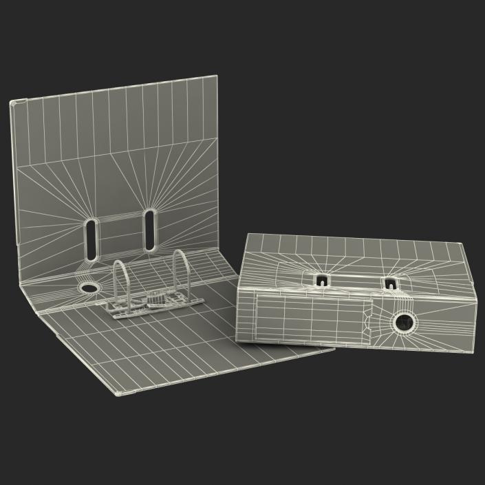 3D Ring Binders 3D Models Set 2 model