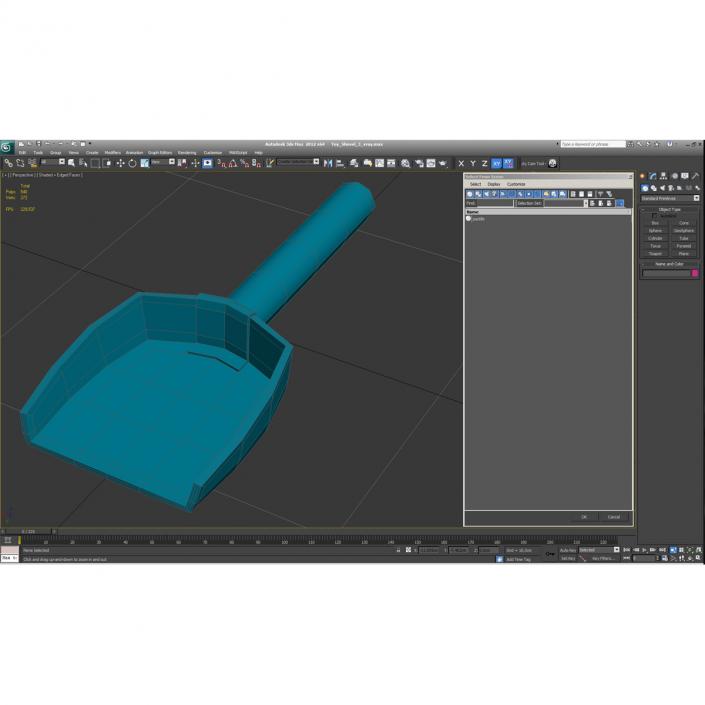 Toy Shovel 3 3D