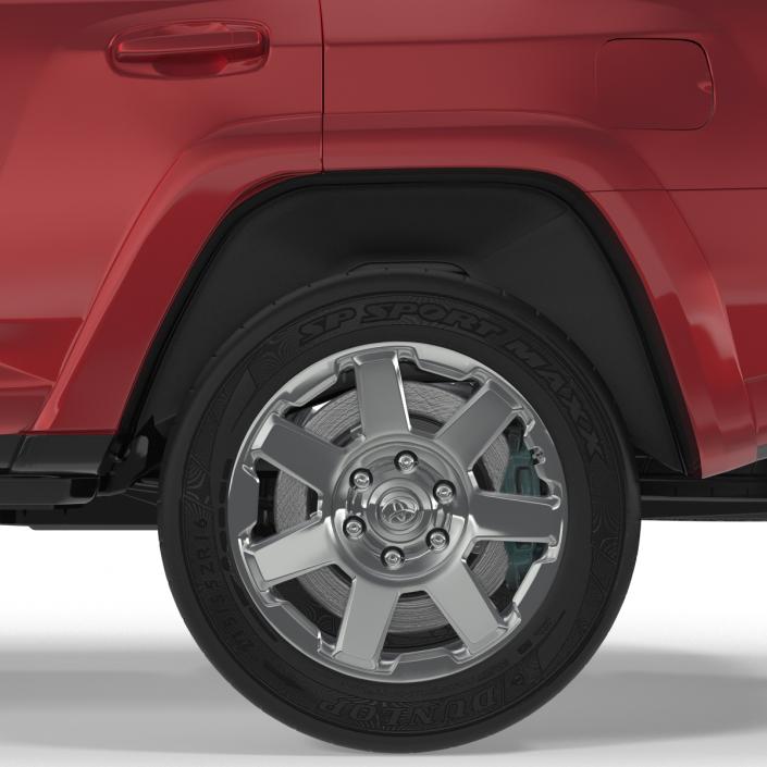 Toyota 4Runner 2015 3D model