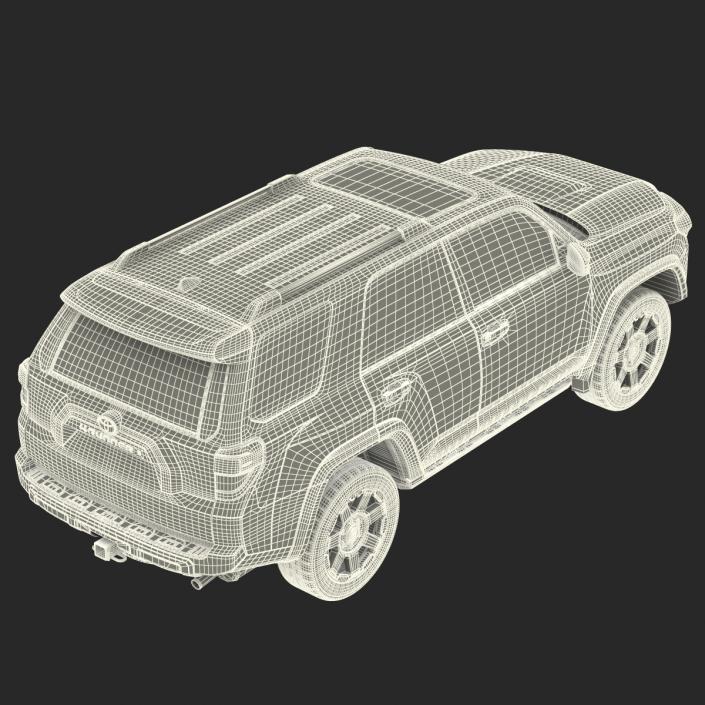 Toyota 4Runner 2015 3D model