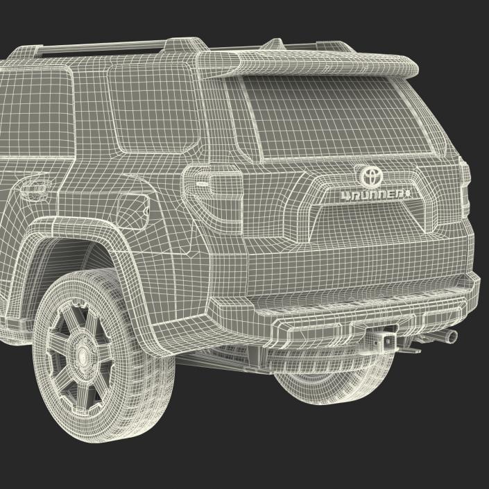 Toyota 4Runner 2015 3D model