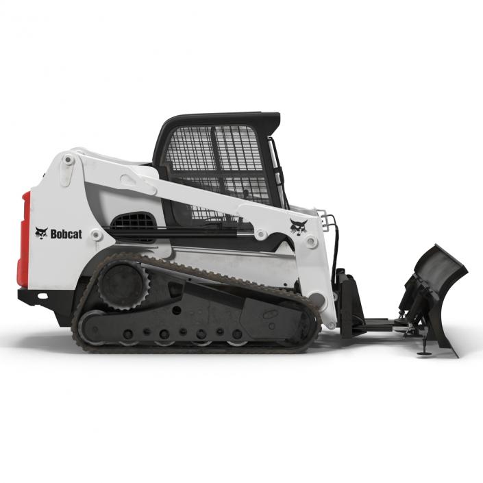 3D model Compact Tracked Loader Bobcat With Blade