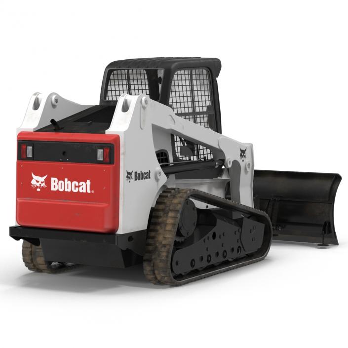 3D model Compact Tracked Loader Bobcat With Blade