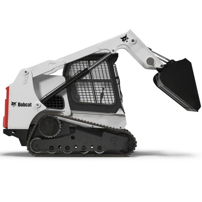 Bobcat Compact Tracked Front Loader Rigged 2 3D model