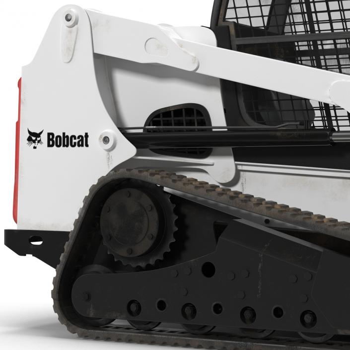 Bobcat Compact Tracked Front Loader Rigged 2 3D model