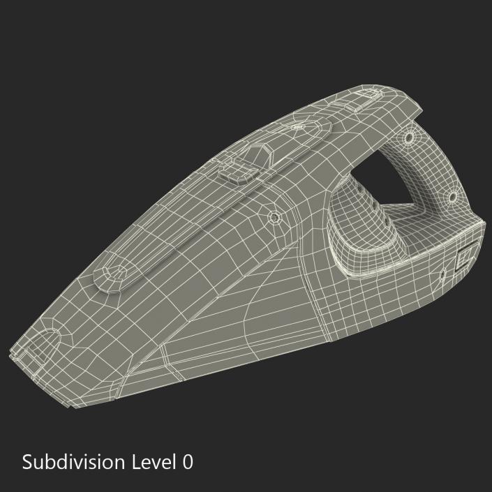 Handheld Vacuum Cleaner Gator 3D model