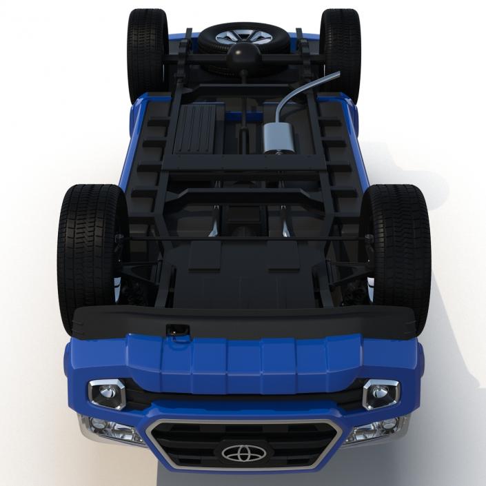 3D Toyota Tacoma 2016 model